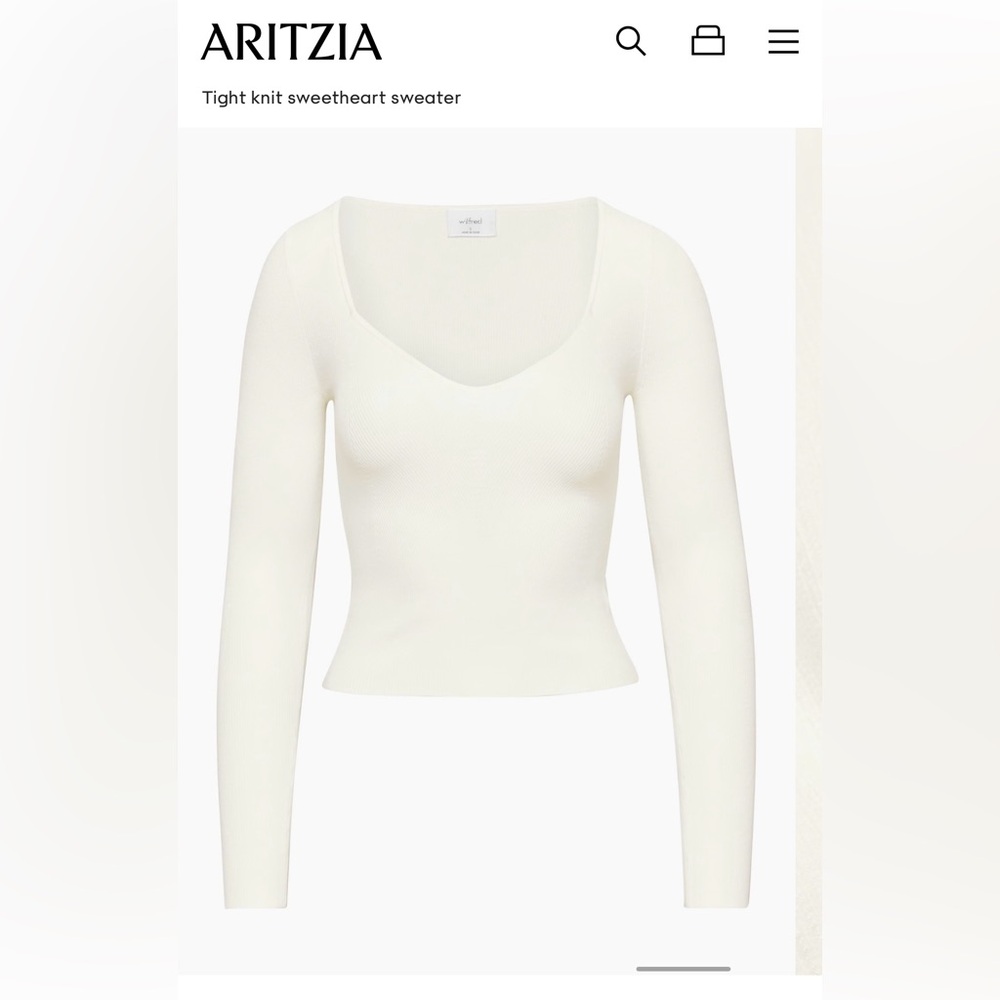 Aritzia Wilfred Tuscany sweater